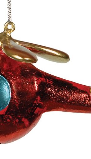 Πήλινο Κρεμαστό Χριστουγεννιάτικο Στολίδι 9cm