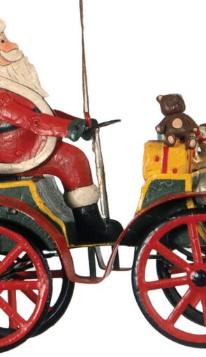 Κρεμαστό Μεταλλικό Χριστουγεννιάτικο Στολίδι 19cm