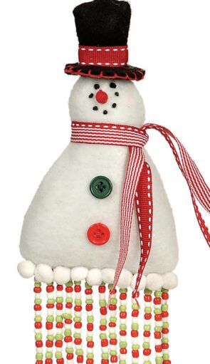 Πάνινο Κρεμαστό Χριστουγεννιάτικο Στολίδι 20cm