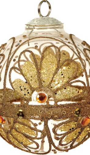 Γυάλινη Χριστουγεννιάτικη Μπάλα 8cm