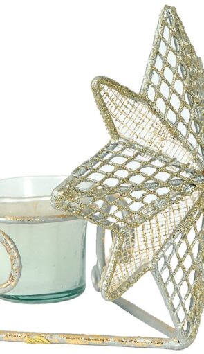 Χριστουγεννιάτικο Κηροπήγιο 16cm