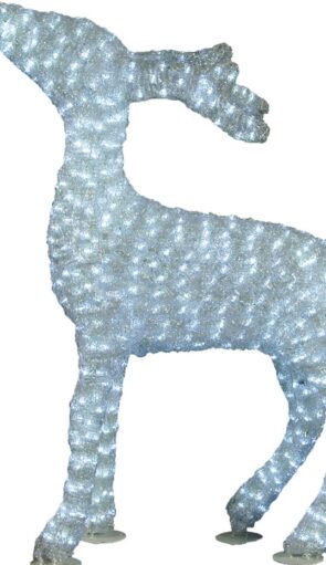 Led Φωτιζόμενο Ακρυλικό Ελάφι ,65 x 100(Η)cm