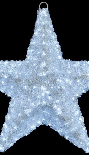 Led Φωτιζόμενο Ακρυλικό Αστέρι,60(Η)cm