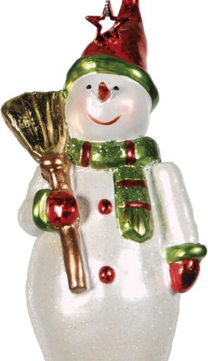 Πήλινο Κρεμαστό Χριστουγεννιάτικο Στολίδι 11cm