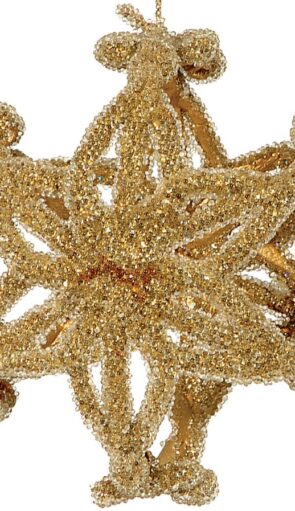 Χριστουγεννιάτικη Μπάλα Αστέρι 10cm