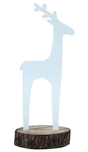 Ξύλινο Επιδαπέδιο Χριστουγεννιάτικο Στολίδι 7 x 16(h)cm