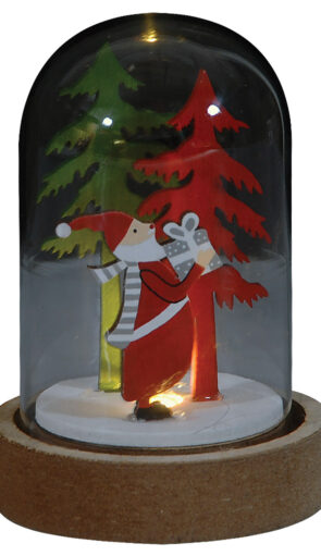 Επιτραπέζιο Διακοσμητικό Με Φώς Μπαταρίας 6 x 6 x 10(h)cm