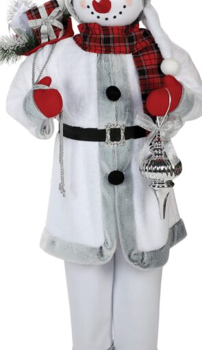 Διακοσμητικός Χριστουγεννιάτικος Χιονάνθρωπος 90cm