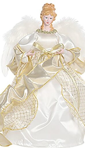 Χριστουγεννιάτικη Κορυφή Δέντρου Άγγελος 30cm