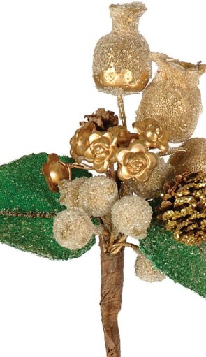 Χριστουγεννιάτικο Διακοσμητικό Κλαδί 14cm