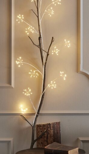 Led Φωτιζόμενη Χριστουγεννιάτικη Γιρλάντα Με 150Led Και Θερμό Φωτισμό 120cm ,Ip44