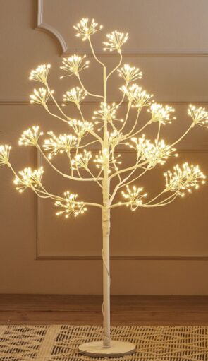 Led Φωτιζόμενο Χριστουγεννιάτικο Δέντρο Με 896Led Και Θερμό Φωτισμό 120(h)cm