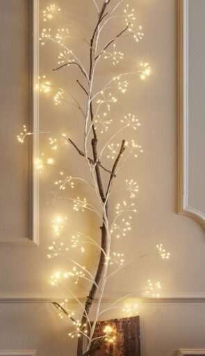 Led Φωτιζόμενη Χριστουγεννιάτικη Γιρλάντα Με 480Led Και Θερμό Φωτισμό 180cm ,Ip44