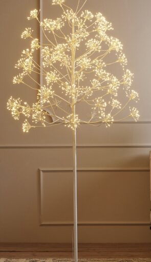 Led Φωτιζόμενο Χριστουγεννιάτικο Δέντρο Με 2016Led Και Θερμό Φωτισμό 210(h)cm ,Ip44