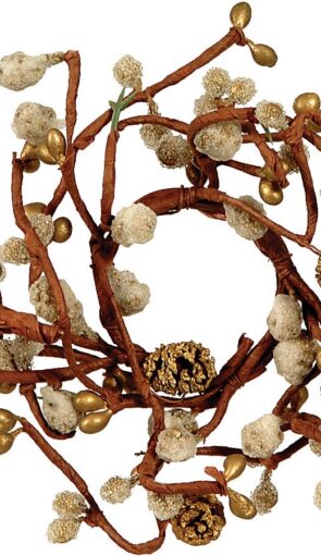 Χριστουγεννιάτικο Διακοσμητικό Στεφάνι 7cm