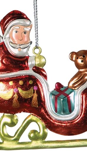 Κρεμαστό Μεταλλικό Χριστουγεννιάτικο Στολίδι 10cm