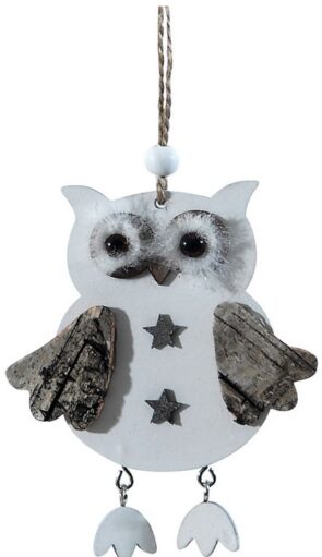 Ξύλινο Κρεμαστό Χριστουγεννιάτικο Στολίδι 9 x 11(h)cm